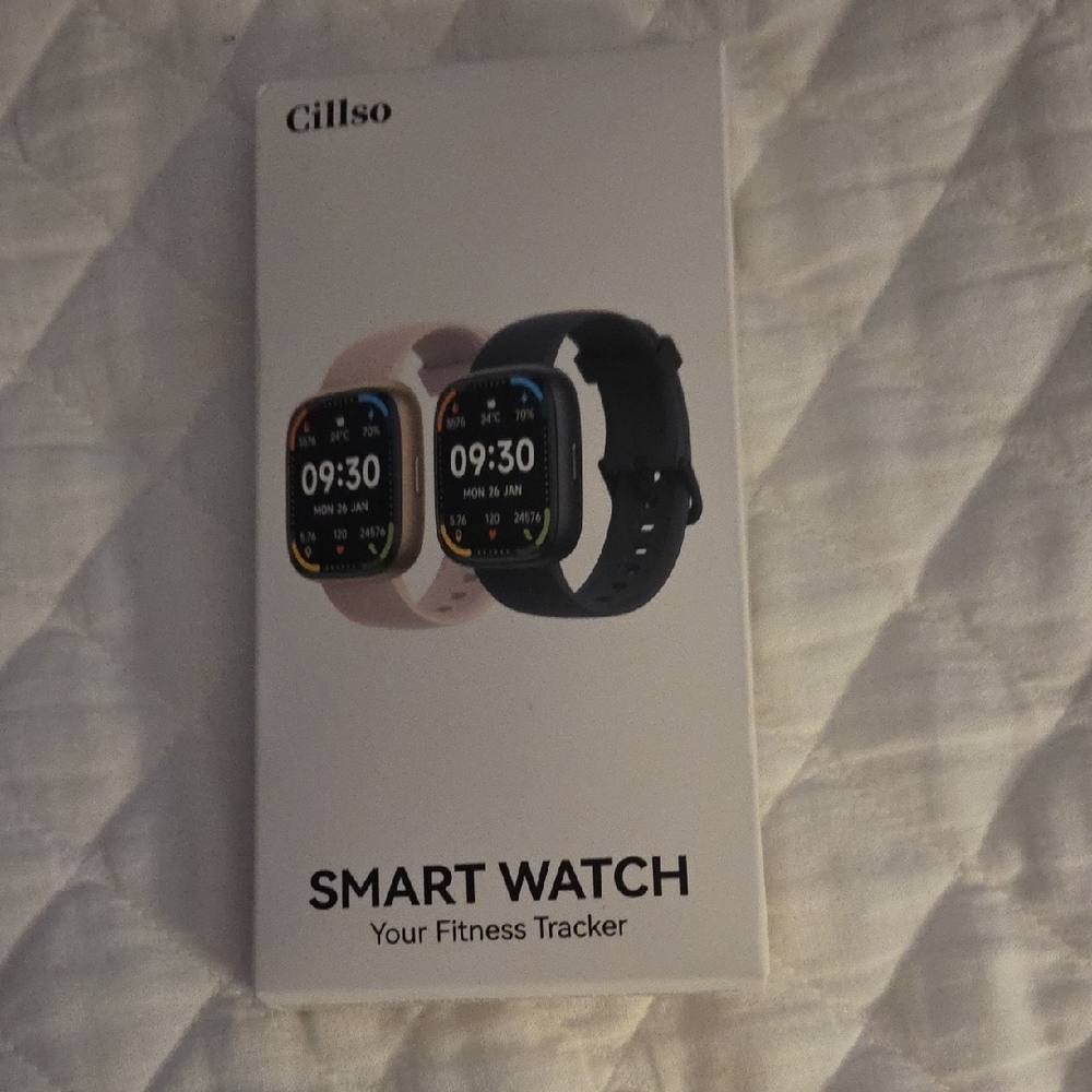 Smartwatch - Black and Pink